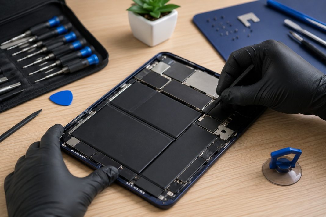 sostituzione batteria ipad